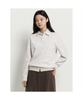 Binpolmen Double Knit Collared Sweatshirt Ivory