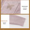 Elegant Embroidered Knit Zipper Cardigan for Middle-Aged & Elderly Women - Autumn/Winter Velvet Pullover