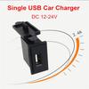 Pphone Charger Adapter Outlet USB Charger Socket Power Adapter Charging Station USB Car Charger