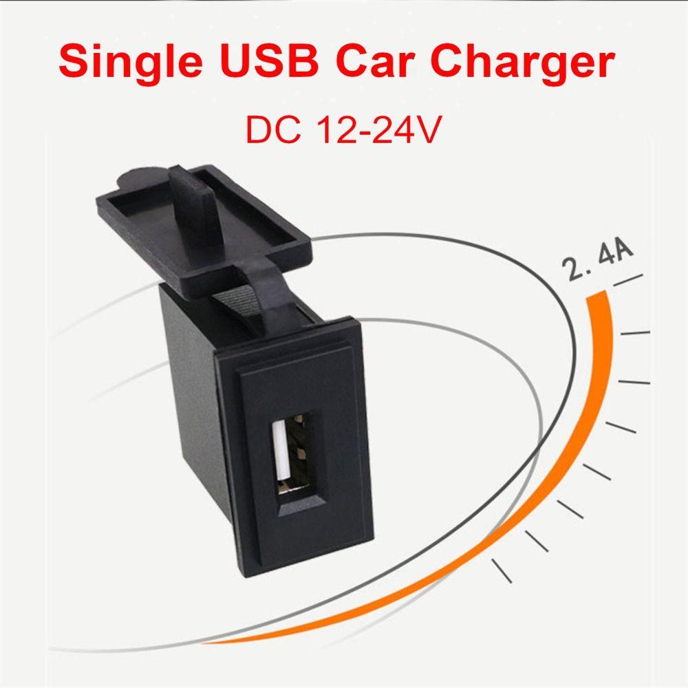 Pphone Charger Adapter Outlet USB Charger Socket Power Adapter Charging Station USB Car Charger