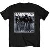 Hot Sale Punk Rock Band Ramones Graphic Print TShirt Unisex Unisex Summer New Tee Streetwear Style Cotton Solf Casual Oversized Top
