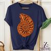 Ammonite Fossil Shirt, Ammonite Fossils Geologist Paleontologist Study Paleontology T-Shirt, Fossil Lover Gift, Geology Graphic Tee