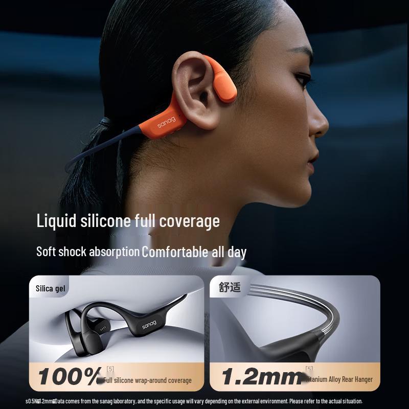 Senna B77S Bone Conduction Waterproof Swimming Bluetooth Headphones