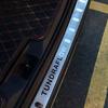 TundraFlow Chrome Trunk Sill Trim Guard for Toyota RAV4     2024 2025, Rear Bumper Topper Protector Cover Scuff