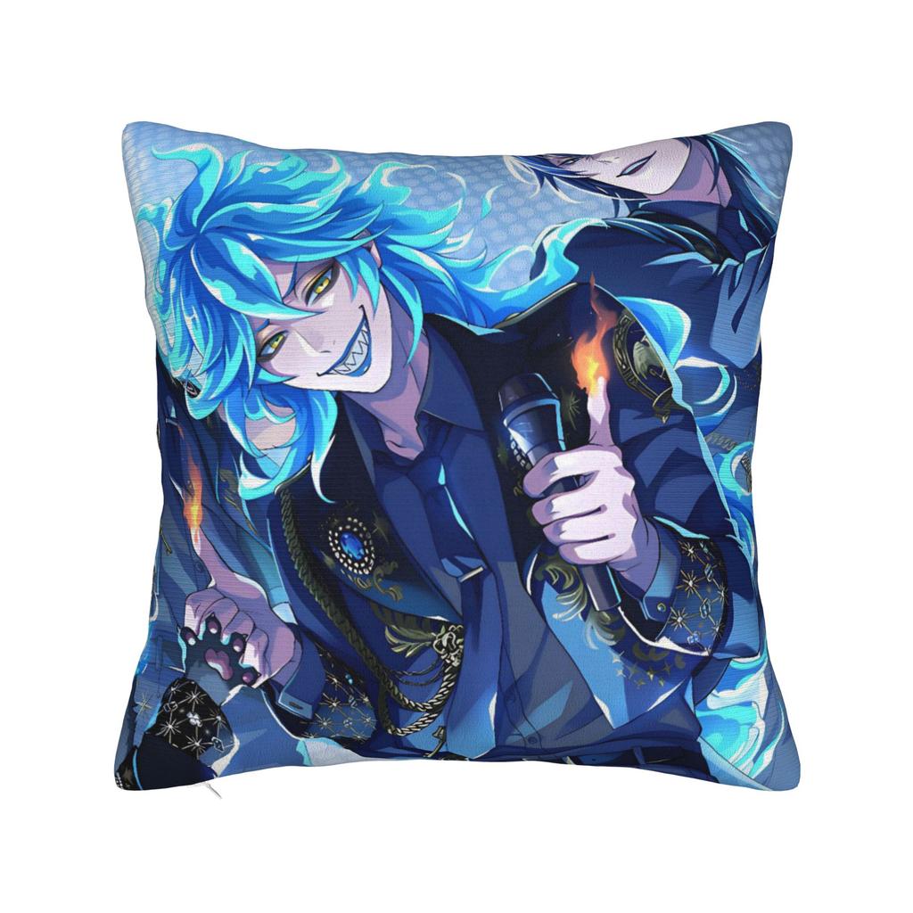 Printed Twisted Wonderland Idia Shroud Pillowcase Cushion Cover Decoration Ignihyde Game Pillow Case Cover Home Drop Shipping