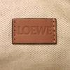 Used 12695 Towel Pouch C822Q29X01 7922 Logo Embossed Cotton All-Over Print Light Beige Calfskin Tan Anagram Pile Ecru