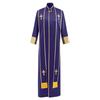 Mittelalterliches Priesterkostüm Set Mit Kreuzstickerei Für Halloween Cosplay Und Bühnenauftritte