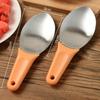 Stainless Steel Mango Cutter & Peeler, Fruit Divider, and Watermelon Slicer