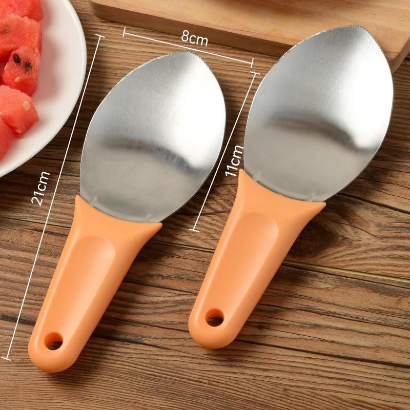 Stainless Steel Mango Cutter & Peeler, Fruit Divider, and Watermelon Slicer