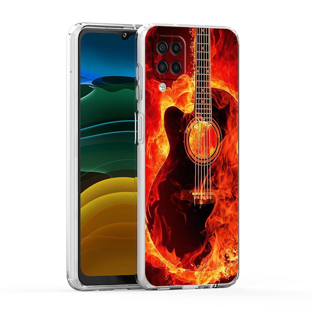 Guitar Strings Music Guitares Phone Case For Samsung A13 A33 A35 A55 A73 A53 A23 A51 A71 A21S A31 A41 A05s A03S A15 A25 5G Cover