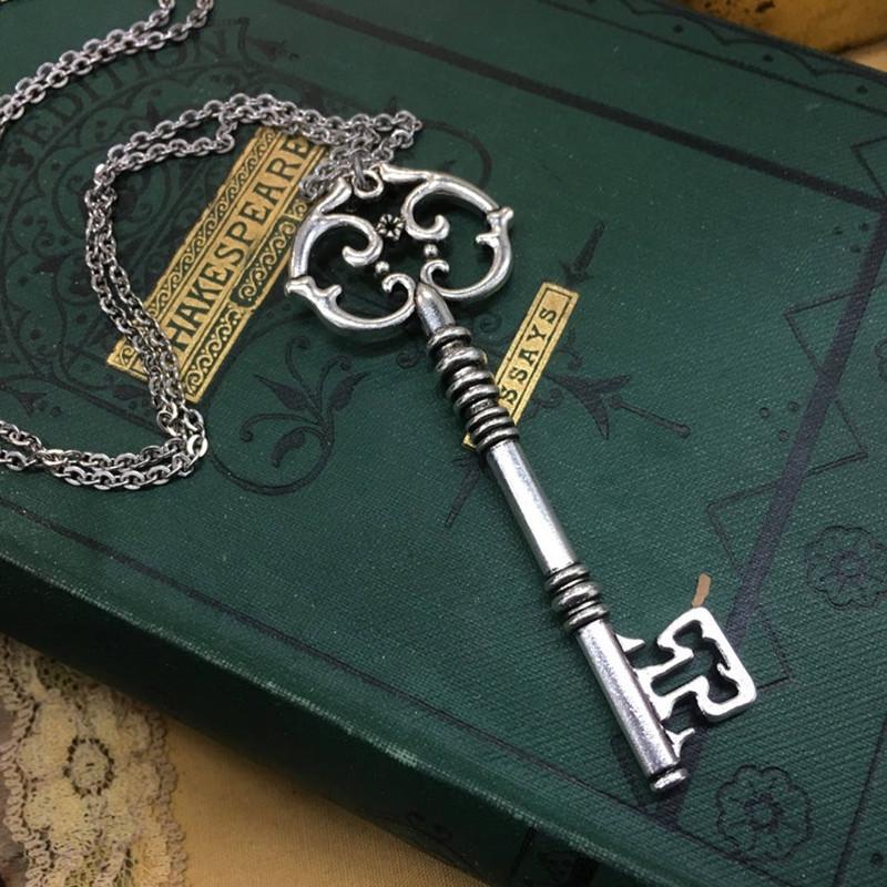 Trending Retro Key Pendant Necklace - Short & Long Styles Available