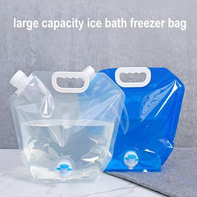 5/10L Portable Camping Water Bag Foldable Drinking Water Bucket Large Capacity Water Container For Outdoor Travel Lightweig V9B8