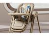 Multifunctional Baby High Chair: 2-in-1 Foldable Dining and Rocking Chair, Adjustable for Sitting and Lying, No Installation Needed.