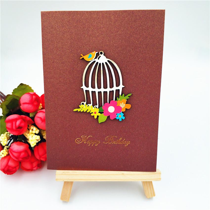Bird Cage Metal Cutting Dies Scrapbooking Album Paper Cards Decorative Crafts Embossing Die Cuts