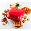 DOMO - DO9242W - Appareil a croque monsieur - 5 en 1 - 5 jeux de plaques anti-adhésives interchangeables - 750W
