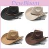 Tibetan Style Womens Casual Sun Hat With Big Brim And Suede Fabric For Spring And Summer