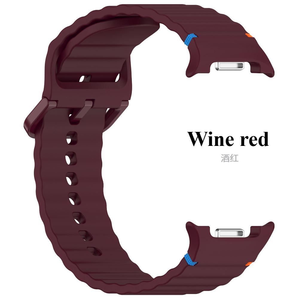 Silicone Band for Samsung Galaxy Watch 8 Classic 46mm Strap Accessories Smartwatch Rubber Bracelet for Samsung Galaxy Watch 8 44mm 40mm Strap