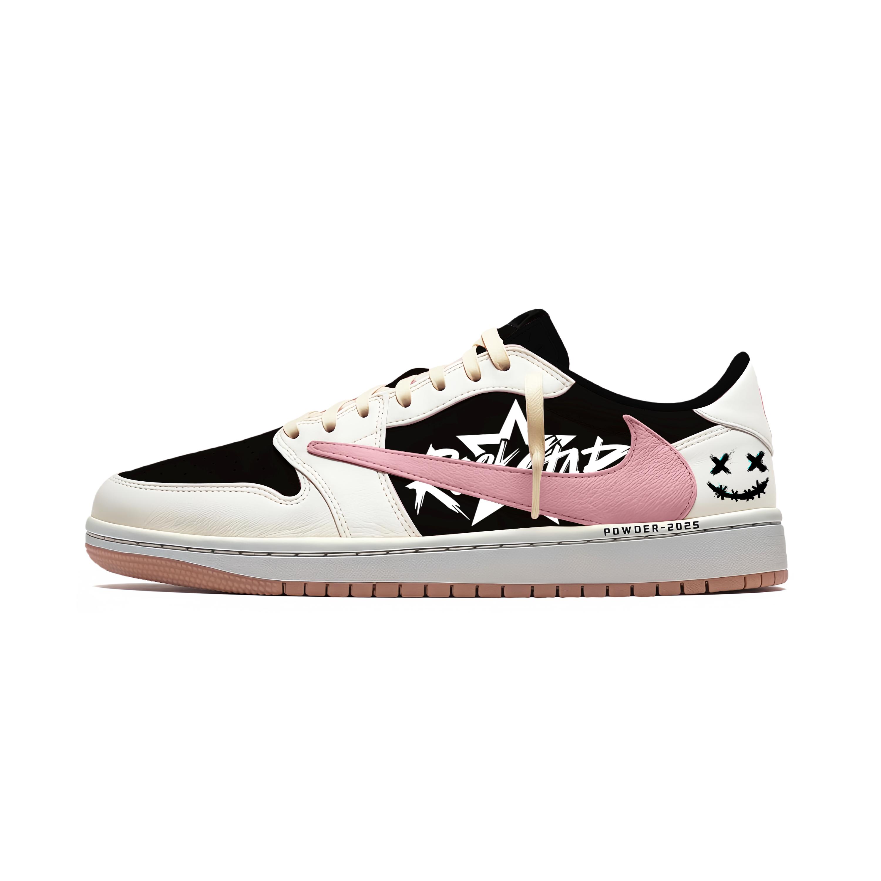 

Travis Scott X Jordan Air Jordan 1 Вінтажні Баскетбольні Кросівки Унісекс Низькі Чорні DZ4137-700(Команда723-) 35.5