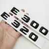 3D ABS Glossy Black Car Letters Logo E300 E220 E320 E200 Rear Trunk Badge Emblem For Mercedes Benz E Class E300 E320 Accessories