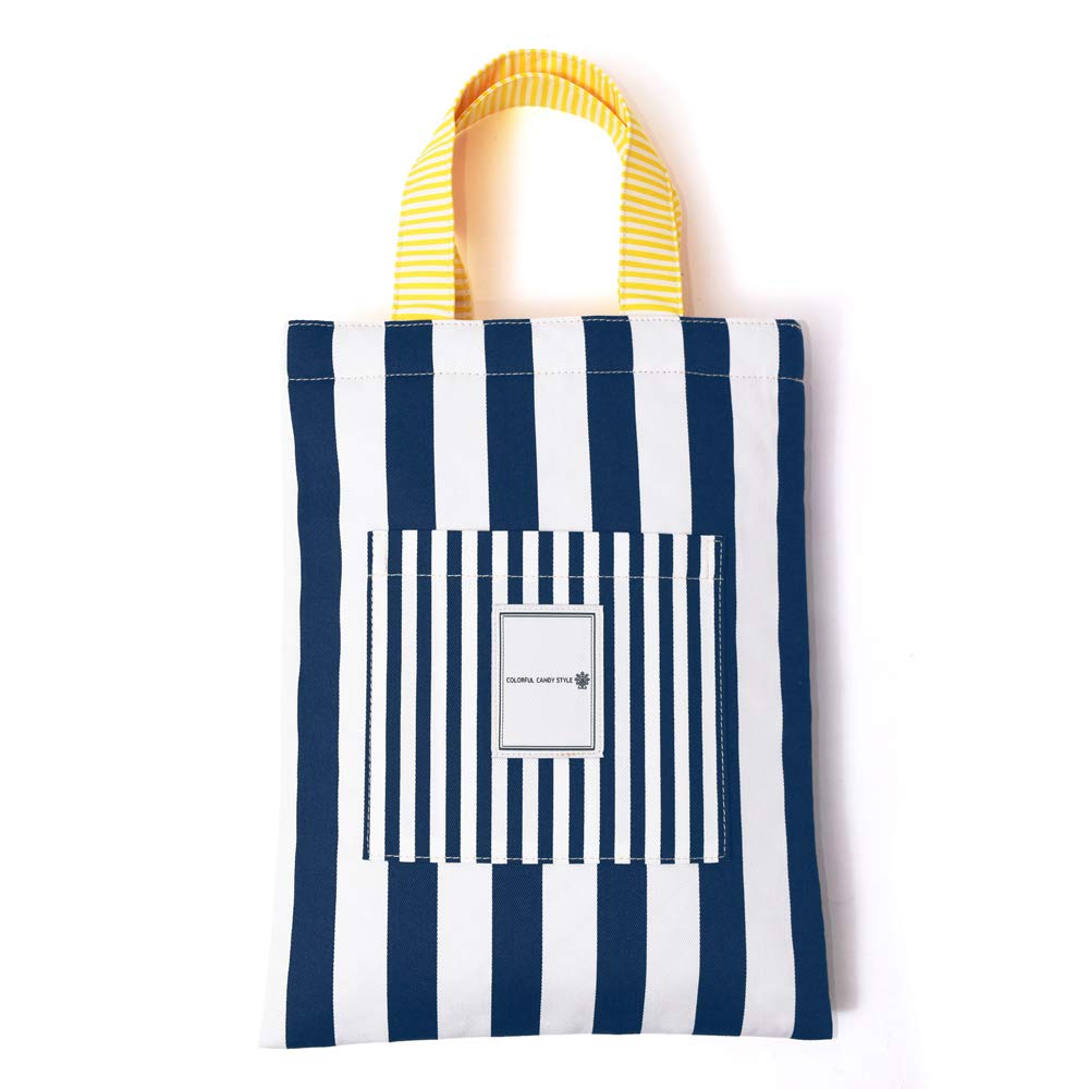 

COLORFUL CANDY STYLE Shoe Case Shoes Case Shoe Bag Quilted Navy Stripe NB200200 (Quilted)