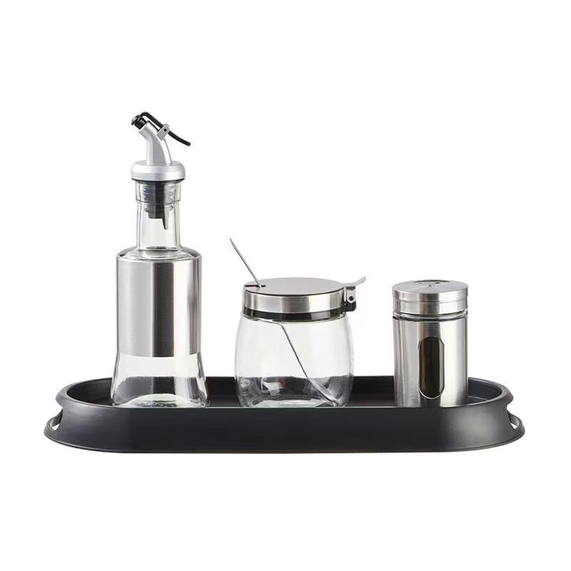 Hanlu Glass Condiment Set