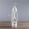 Nordic Minimalist Ceramic Abstract Vase Black and White Human Face Creative Display Room Decorative Figue Head Shape Vase