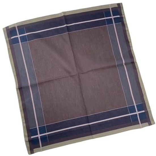3-piece set handkerchief men cotton 4242cm 100 business commuting gentleman quick-drying thin.