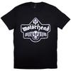 Men's Motorhead 50 Years Ace Wings Emblem T-shirt Small Black