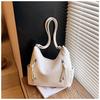 2025 Korean Fashion Large Capacity Crossbody Tote - Retro Autumn/Winter Women's Bag