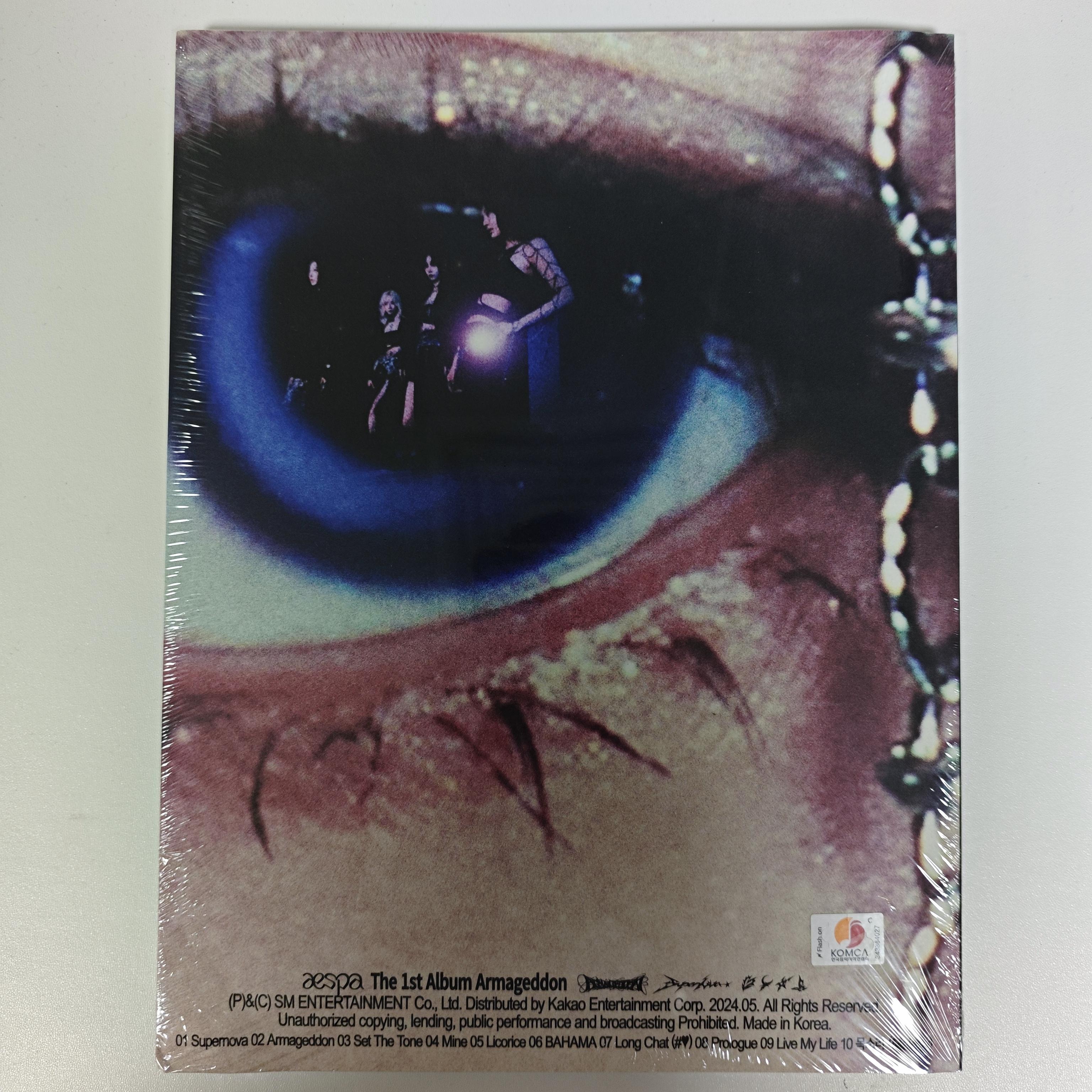 

aespa - [ARMAGEDDON] 1-й альбом АВТЕНТИЧНА версія, з подарунковою карткою AsiaPopGang circle