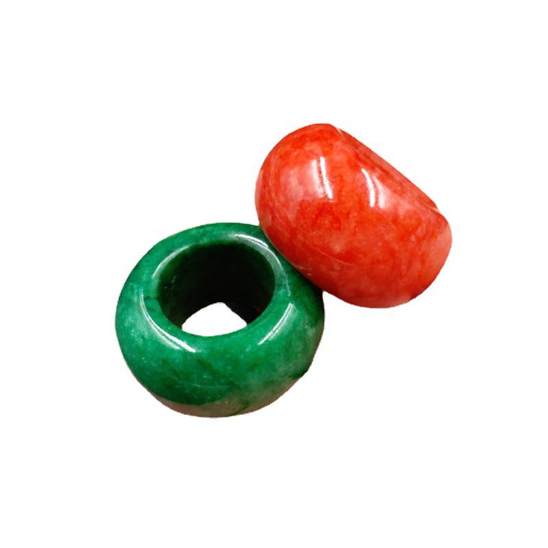 Jade Ganqing & Jixueyu Thumb Rings Collection