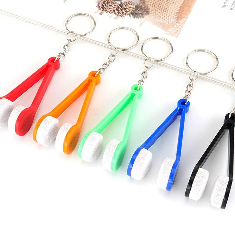 Ultra Fine Fiber Double-Sided Glasses Cleaning Brush, Mini Portable Carry On, Specialized For Cleaning Sunglasses Lenses