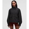 Lululemon Oversized Cinch Hem Reversible Jacket Blk Blk