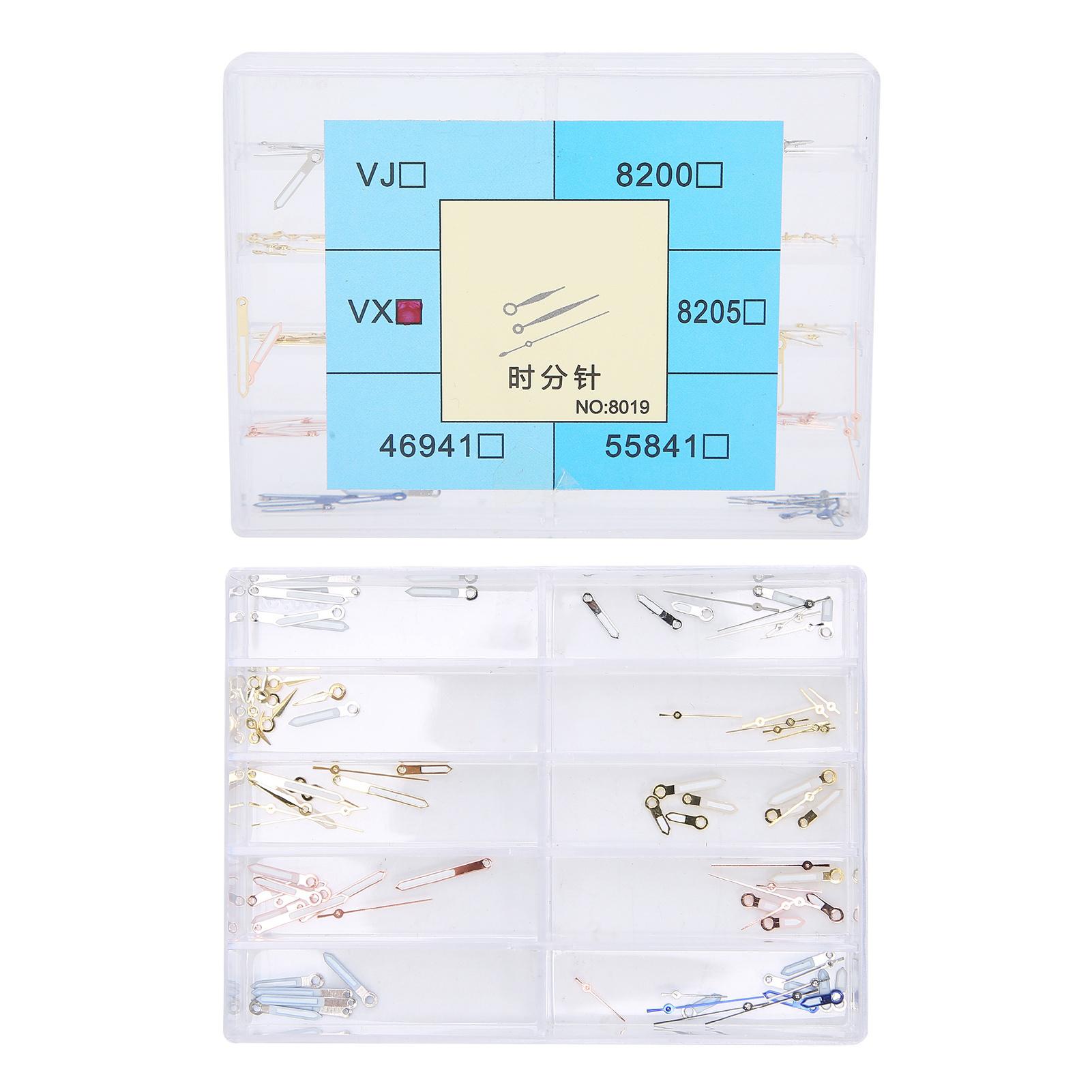 81 шт. Стрелки часов (часовая, минутная, секундная) Запчасти для ремонта часов для часовщика