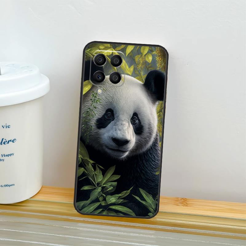 Panda Animal Cute Bear Case For Samsung Galaxy M53 M13 M06 M16 M31 M11 M35 M55 M15 M56 M36 M12 M32 M52 M14 M34 M54