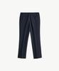 STCO Texture Polyester Soft Slacks_Navy (Straight Fit)_Spaxb06Csn