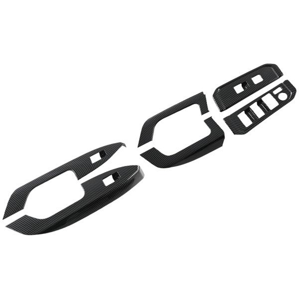 Set of 6 Interior Armrest Window Lift Trim Pieces for 2022-2023 Toyota Land Cruiser LC300