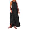 Women's Summer Long Dress Big Swing Beach Dress