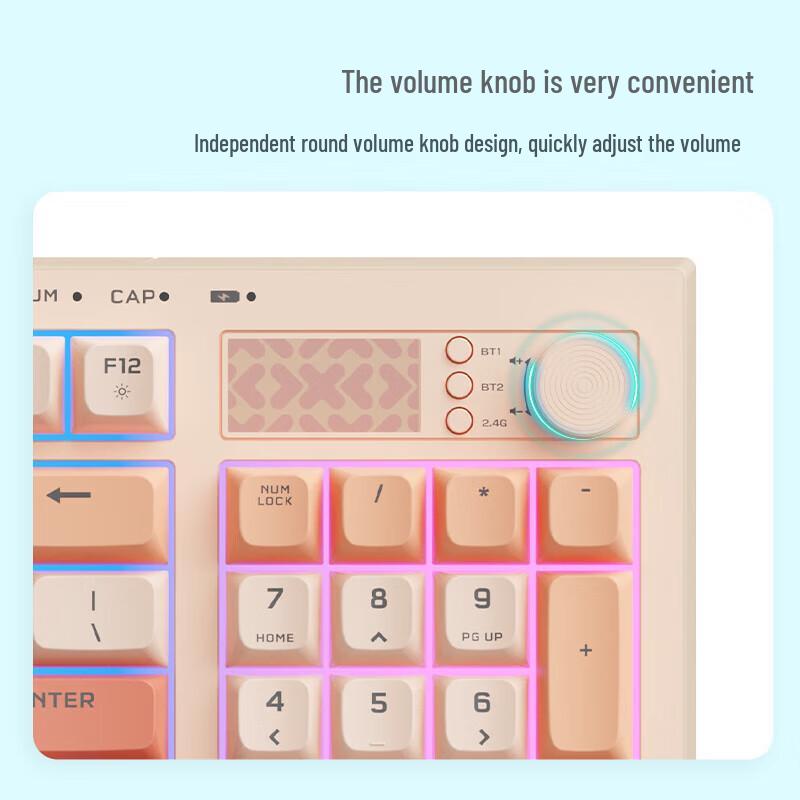 Lenovo K2 Tri-Mode Wireless Mechanical Keyboard & Mouse Combo