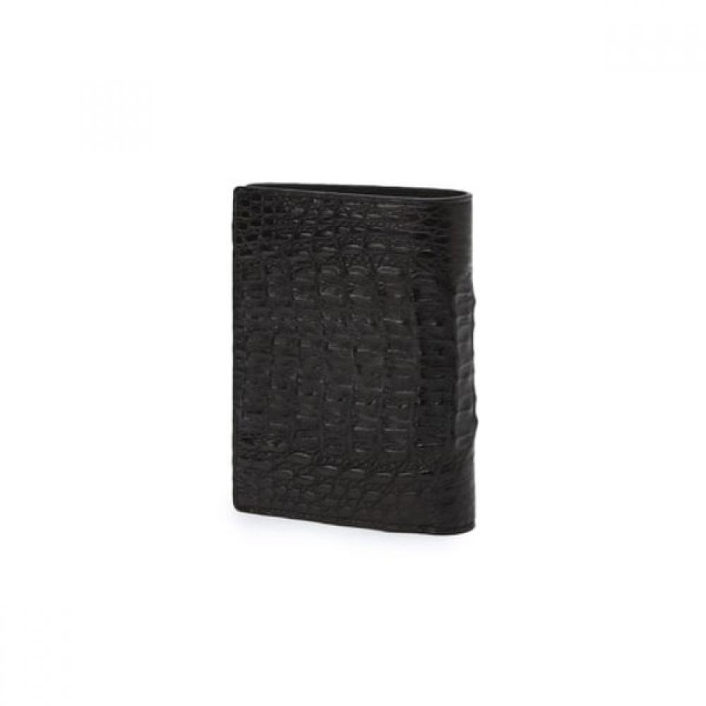 Daks Black Real Crocodile Wallet Dbwa6e712bk
