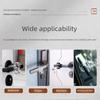 Invisible Door Bumpers Noises Reduction Quiet Stoppers Reusable Wall Guard for Glass Wooden Door Protecting