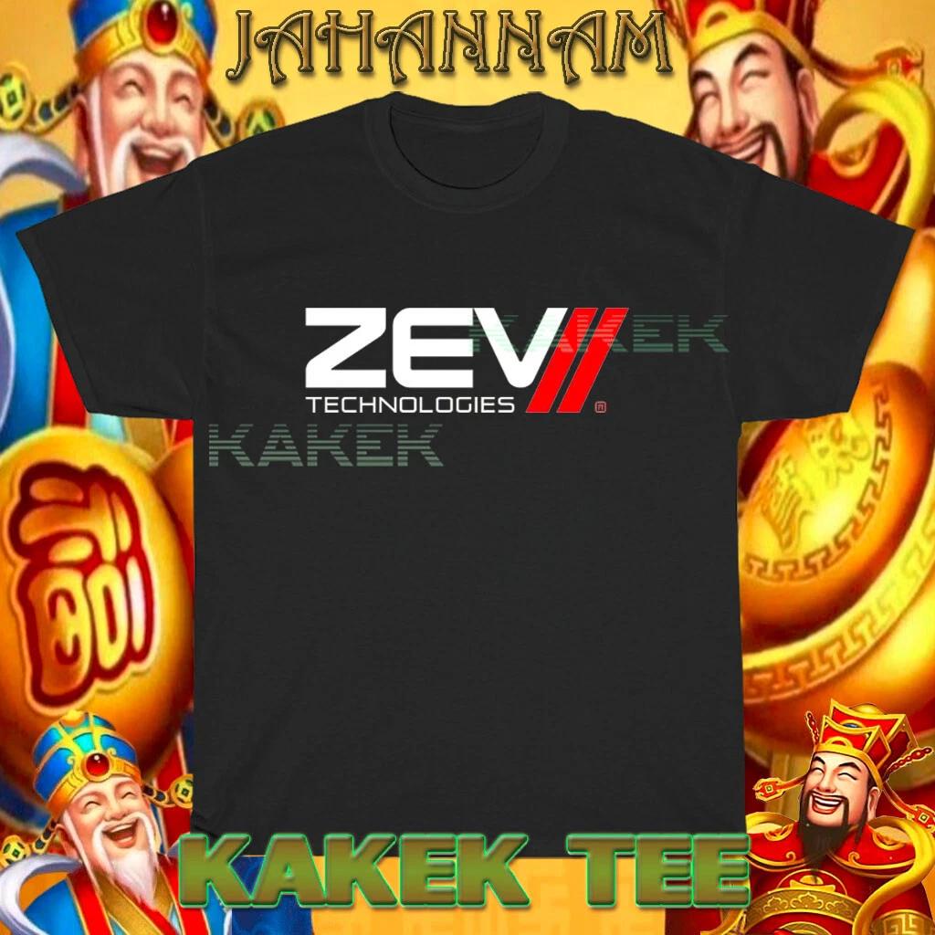 New Shirt Zev Technologies Logo American T shirt Funny Size S to 5XL S