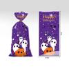 50pcs DIY Halloween Candy Bag Kids Favors Gift Wrapping Bag New Snack Packaging Pouch  Halloween