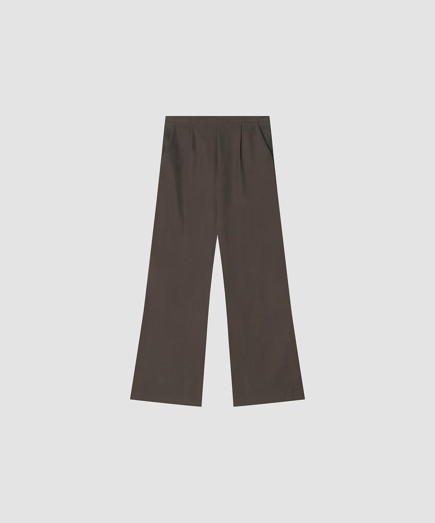 Deolil Phaeton Pintuck Pants_Brown
