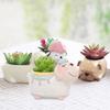 Epoxy Sheep Mold Succulent Flower Pot Silicone Mold Mirror Resin Storage Mold