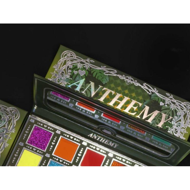 ANTHEMY - Žabí kvákání 10barevná paletka chameleon stínů na oči