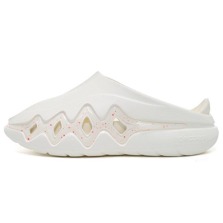 RIGORER Shark 3 EVA Slide Slippers Unisex White Red Z325160508-5