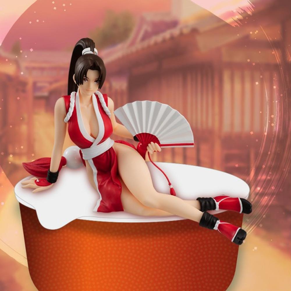 Anime Street Fighter Mai Shiranui Noodle Stopper Sexy Girls PVC Action Figure Model Toys