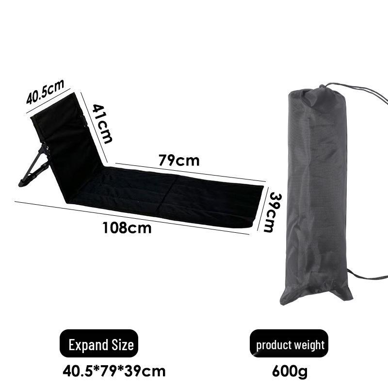 Breathable Mesh Folding Aluminum Camping Chair with Extended Backrest