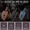 Leather Car Key Case Cover For Bmw X1 X3 X4 X5 F15 X6 F16 G30 7 Series G11 F48 F39 520 525 F30 118I 218I 320I Car Bag